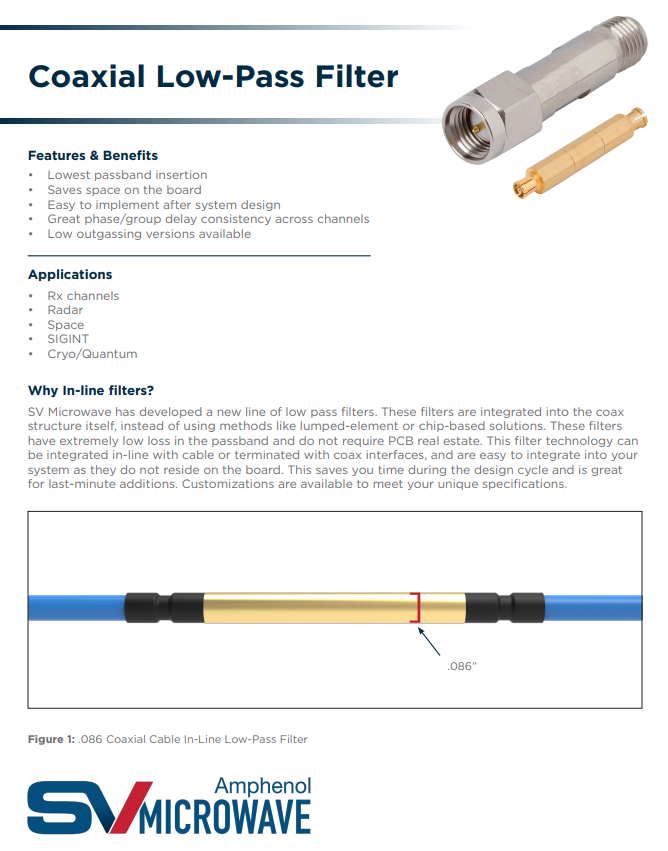 Coaxial Low-Pass Filter